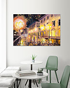 Obraz Maľovaná ulička pod hradom 1662